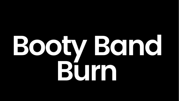 Poster van het programma: BOOTY BAND BURN Foto van het Exercise On Demand programma: BOOTY BAND BURN