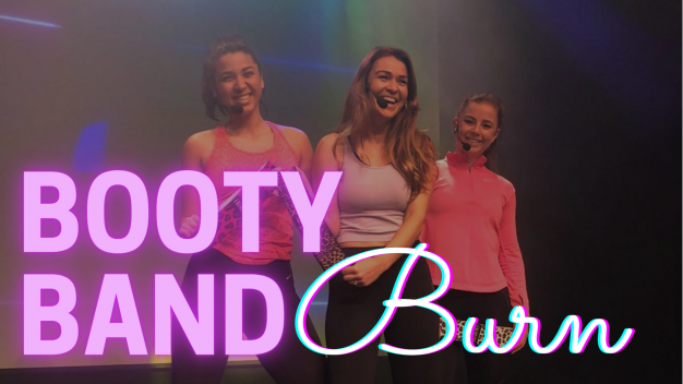 Poster van de les: BOOTY BAND BURN 13 Foto van de Exercise On Demand les: BOOTY BAND BURN 13