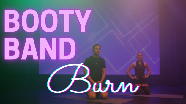 Poster van de les: BOOTY BAND BURN 14 Foto van de Exercise On Demand les: BOOTY BAND BURN 14