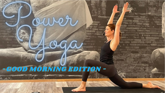 Poster van de les: GOODMORNING POWER YOGA Foto van de Exercise On Demand les: GOODMORNING POWER YOGA